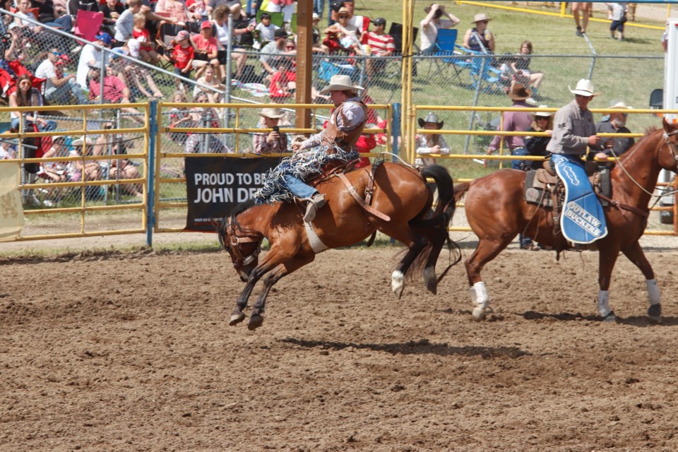Airdrie Pro Rodeo: Between riders, rappers and wranglers